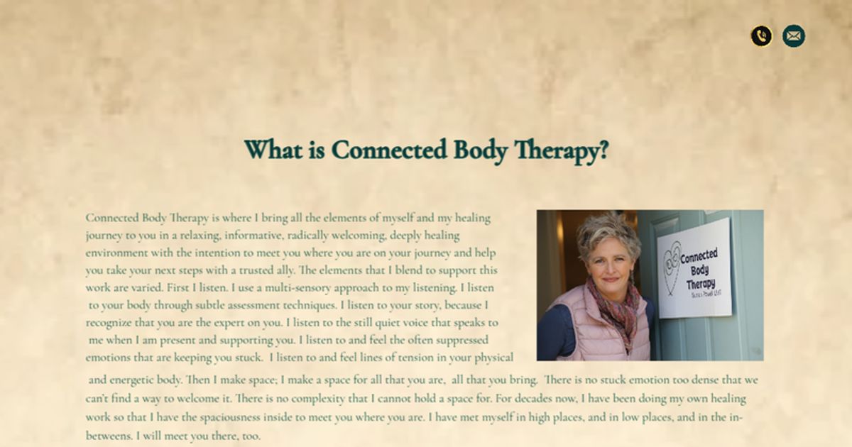 Connected Body Therapy