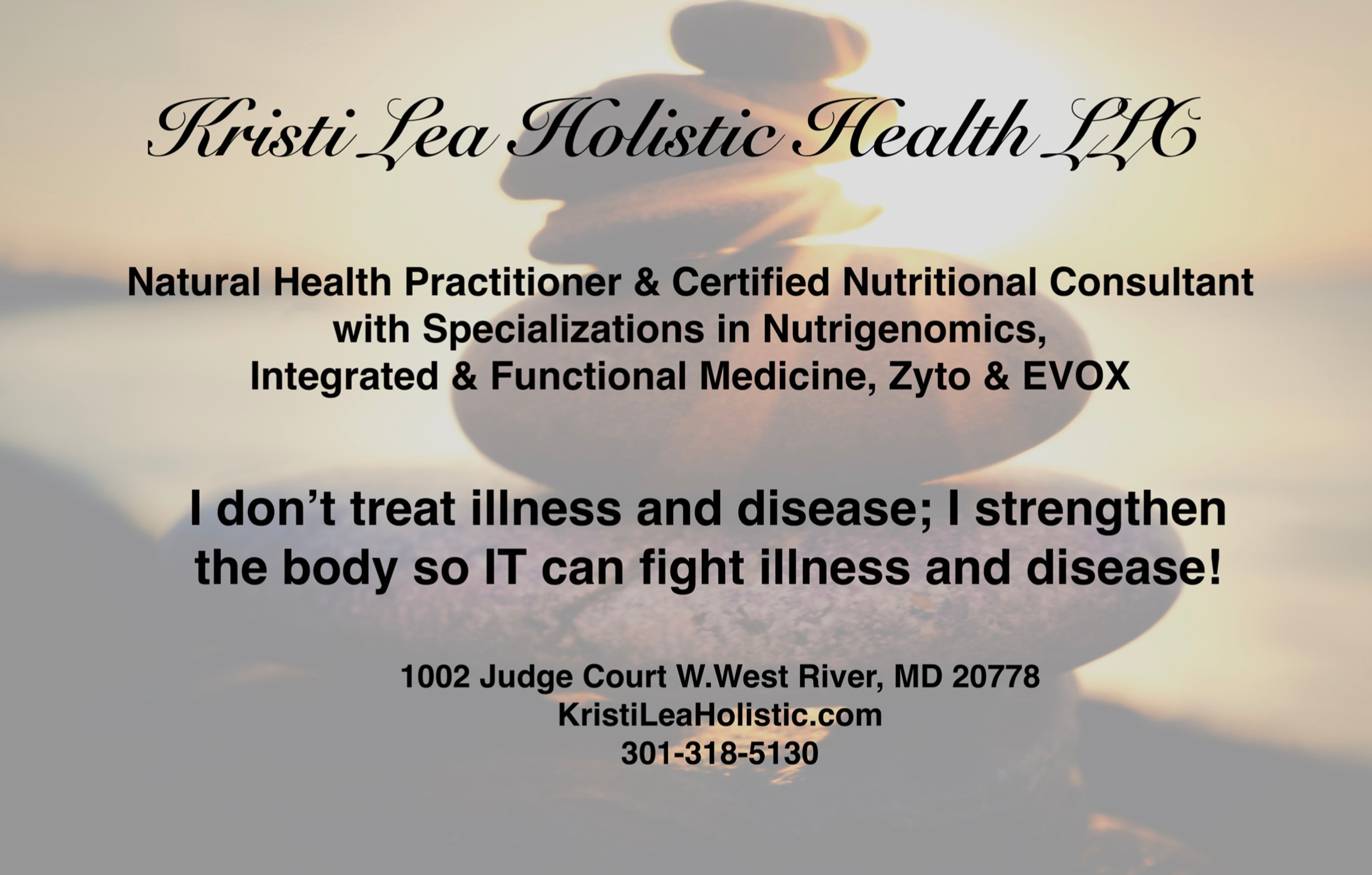 Kristi Lea Holistic Health